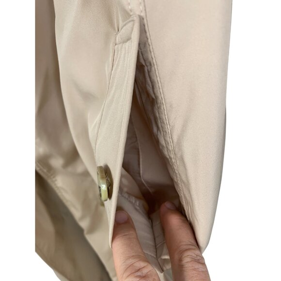 Jessica London Beige Double-Breast Trench Coat Plus Size 24 Womens  RO10238 EUC - Picture 9 of 9